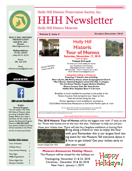 October December 2018